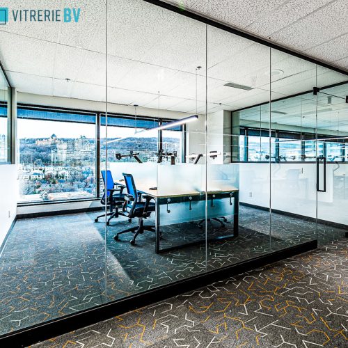 Cloison vitree - Bureau - Vitrerie BV - 14